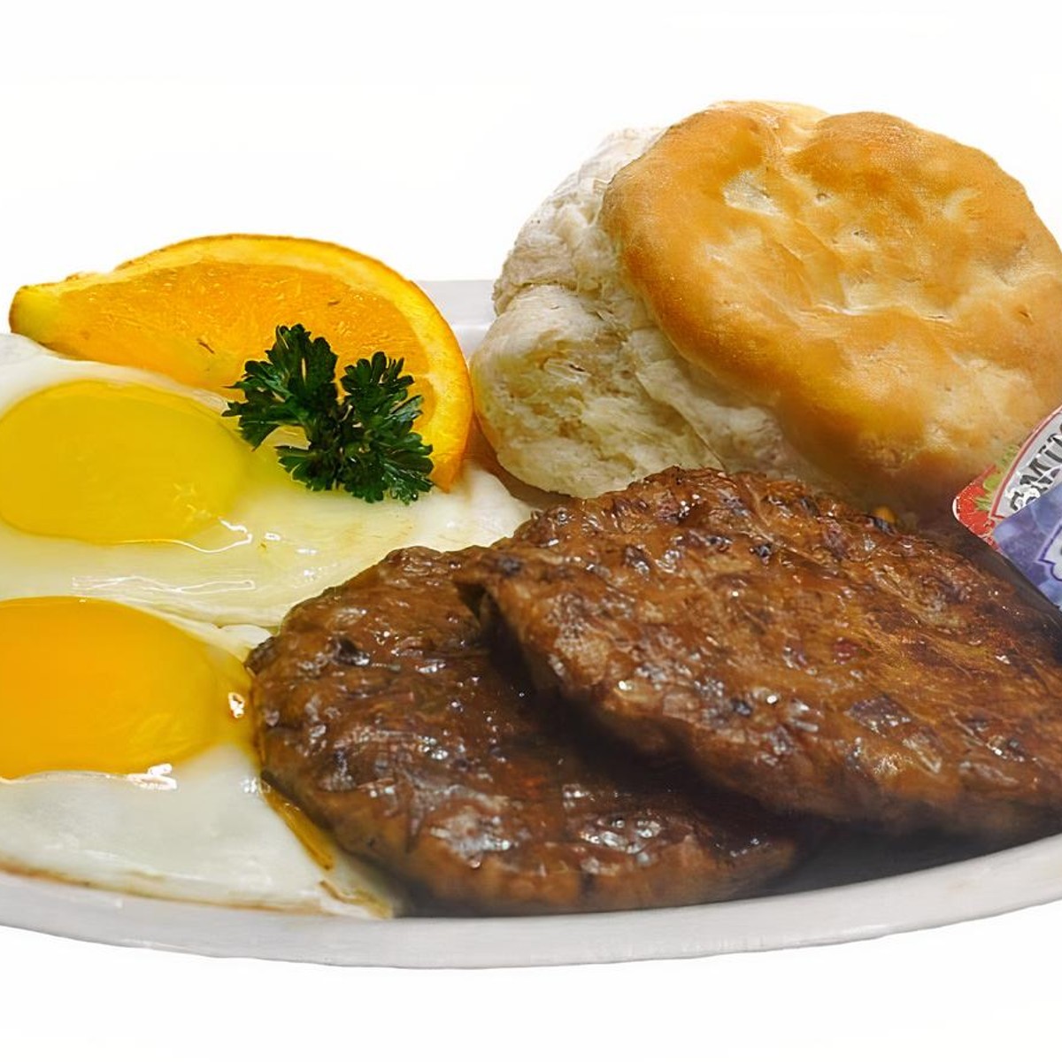 2 Eggs & Meat