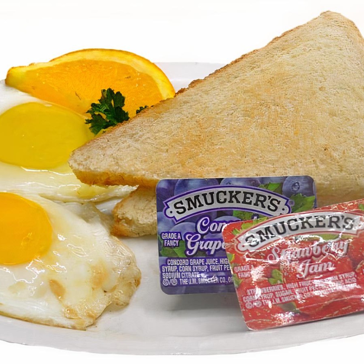 2 Eggs & Toast