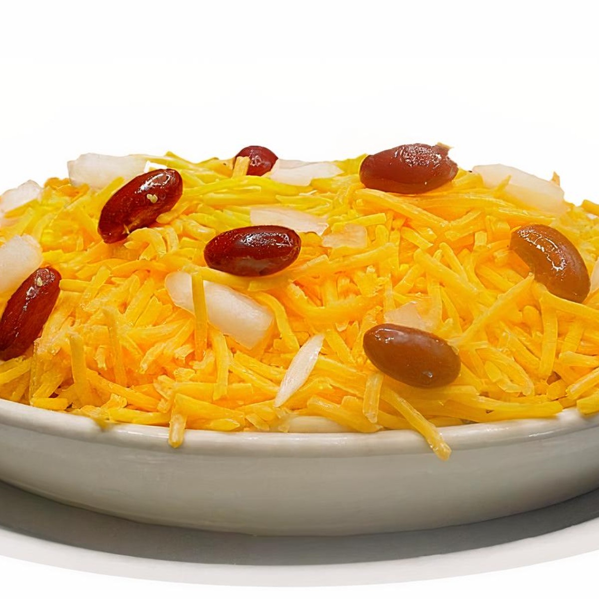 5-Way Spaghetti, Chili, Bean, Onion, & Cheese