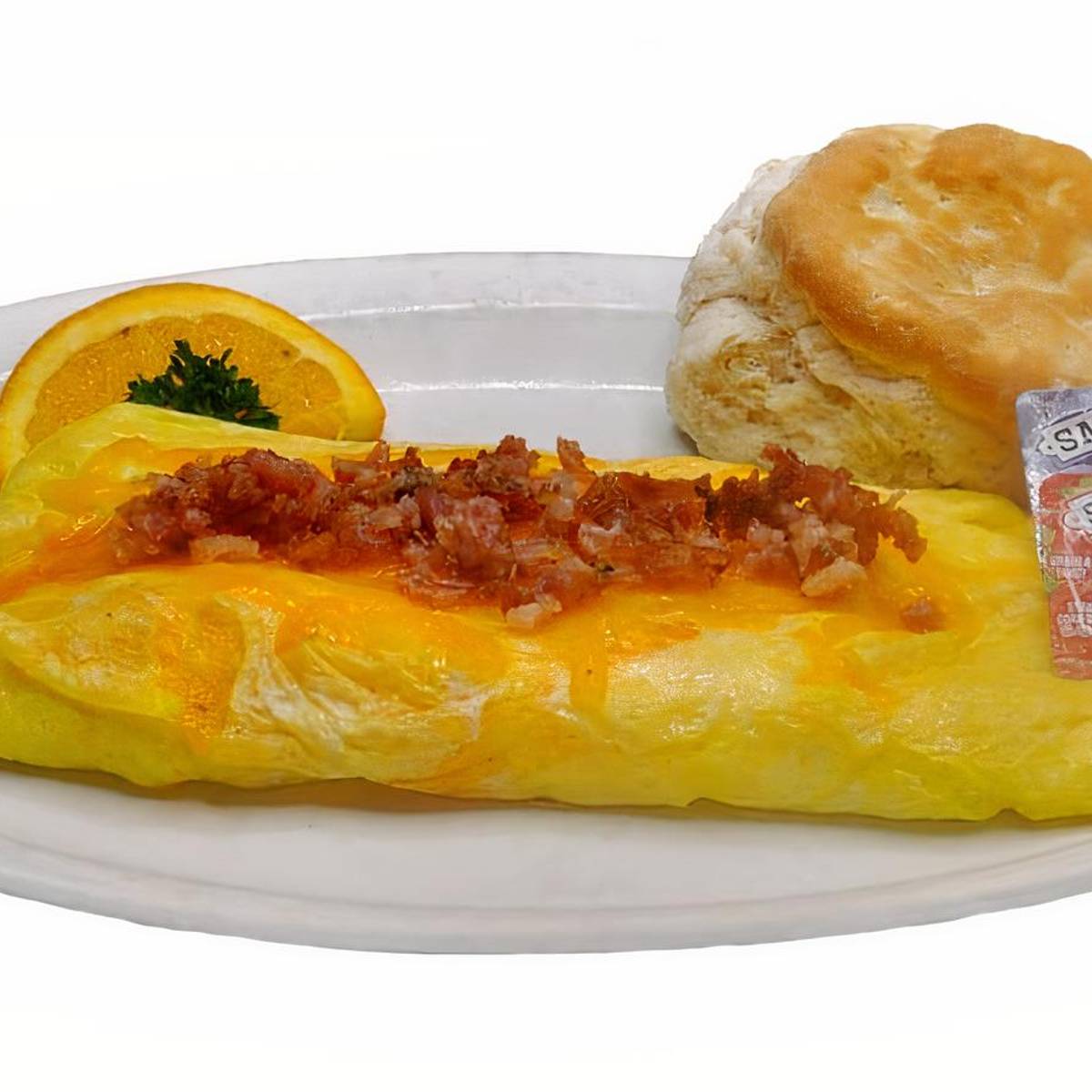 Bacon & Cheese Omelet
