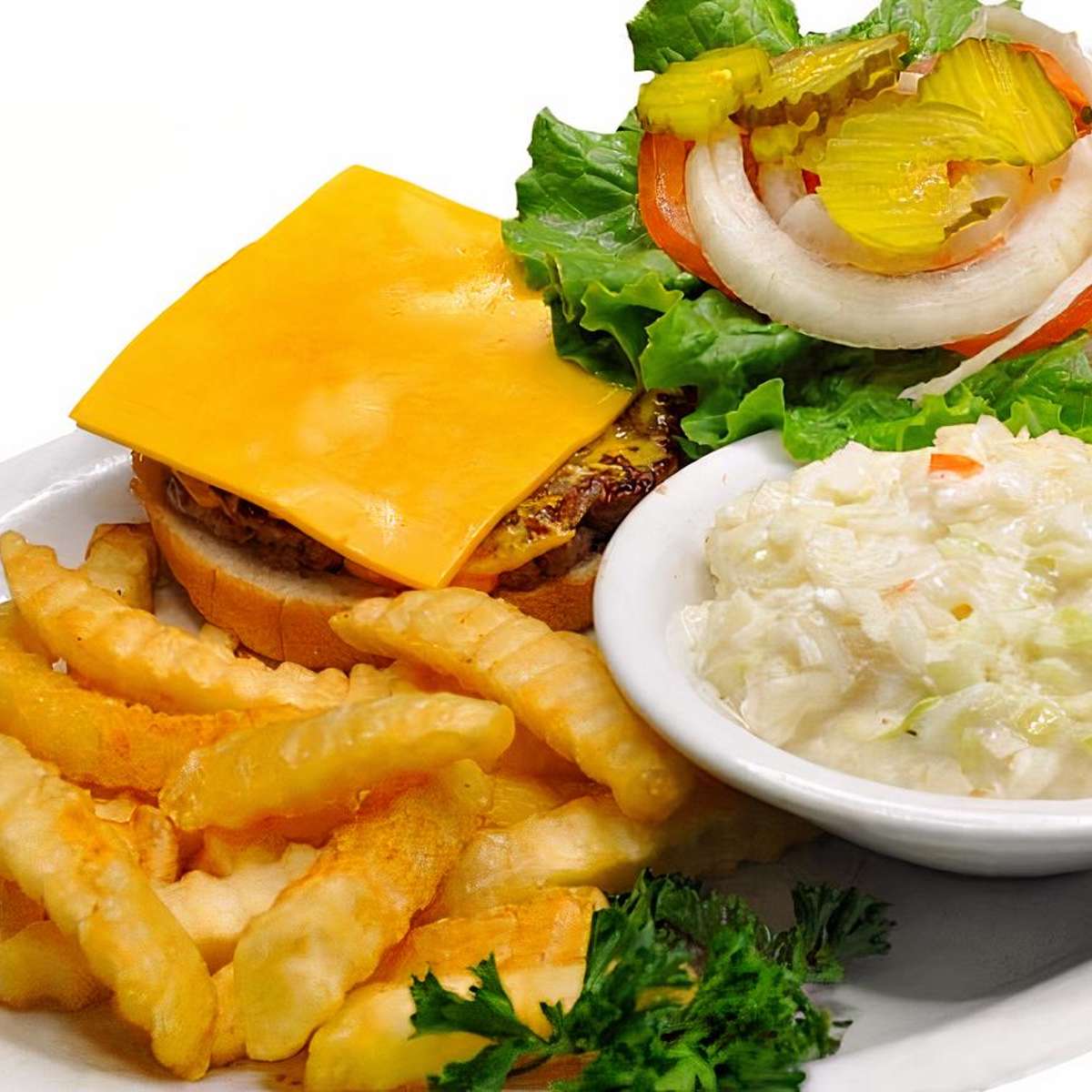 Cheeseburger (Platter)