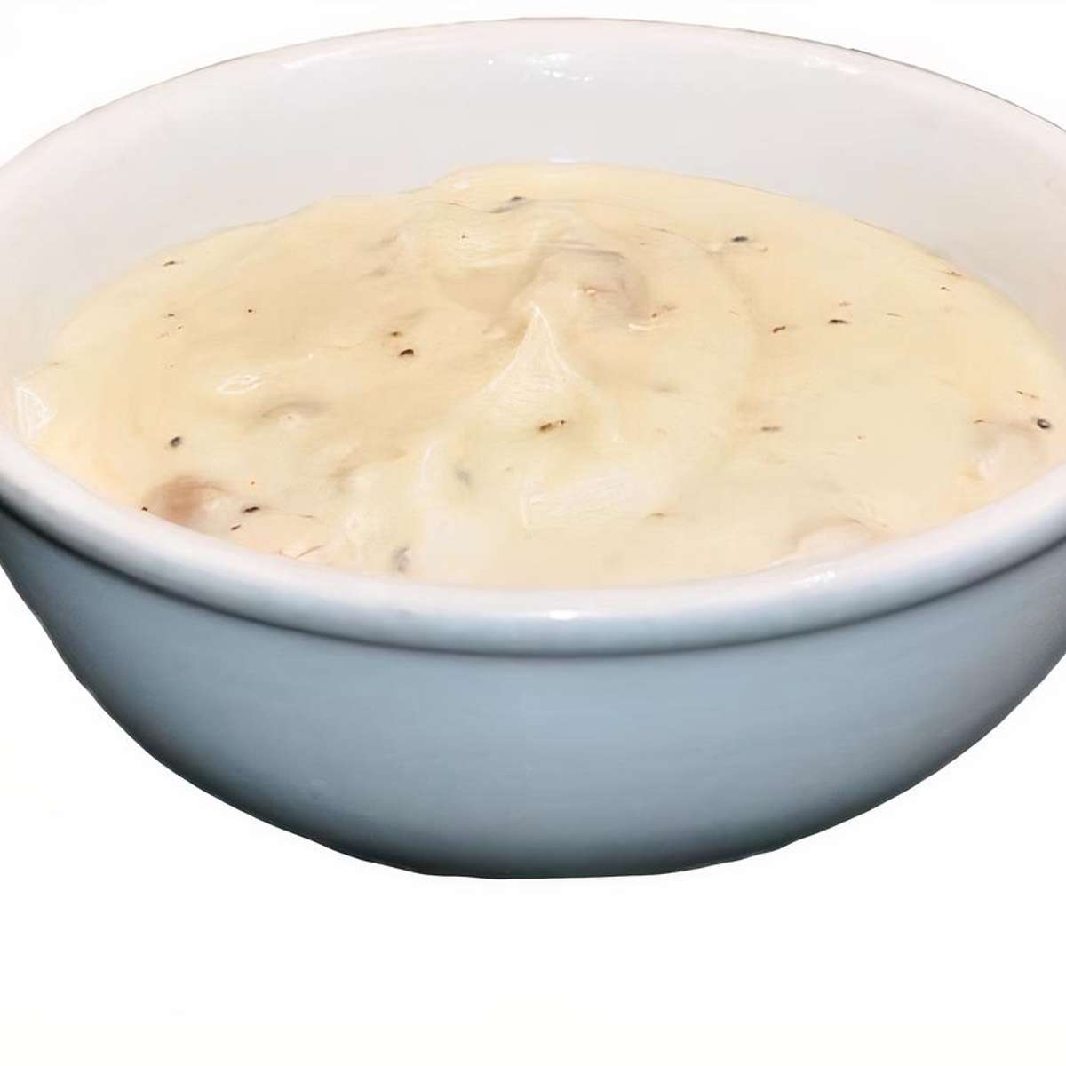 Cup of White Sausage Gravy
