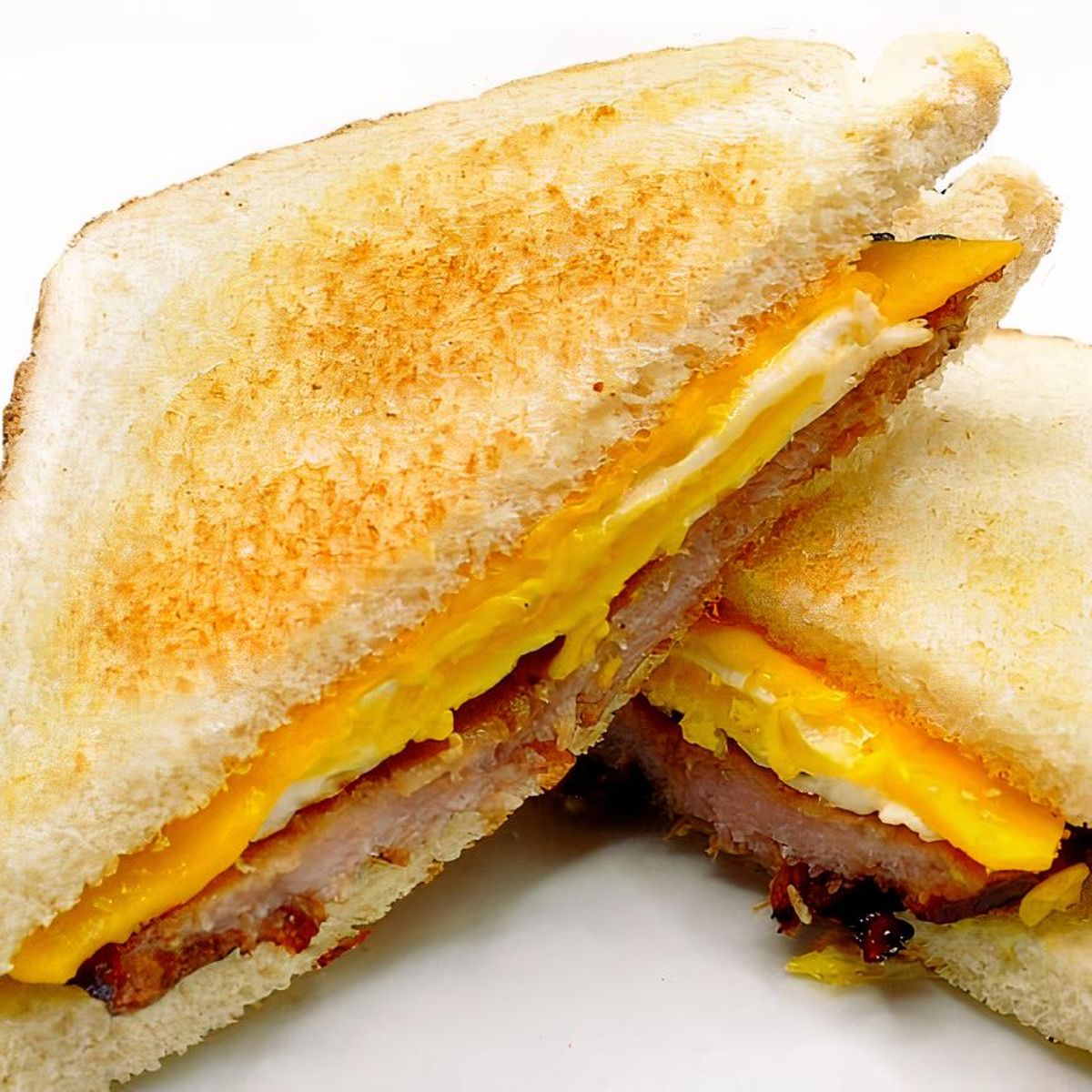Fried Deli Ham & Cheese Sandwich