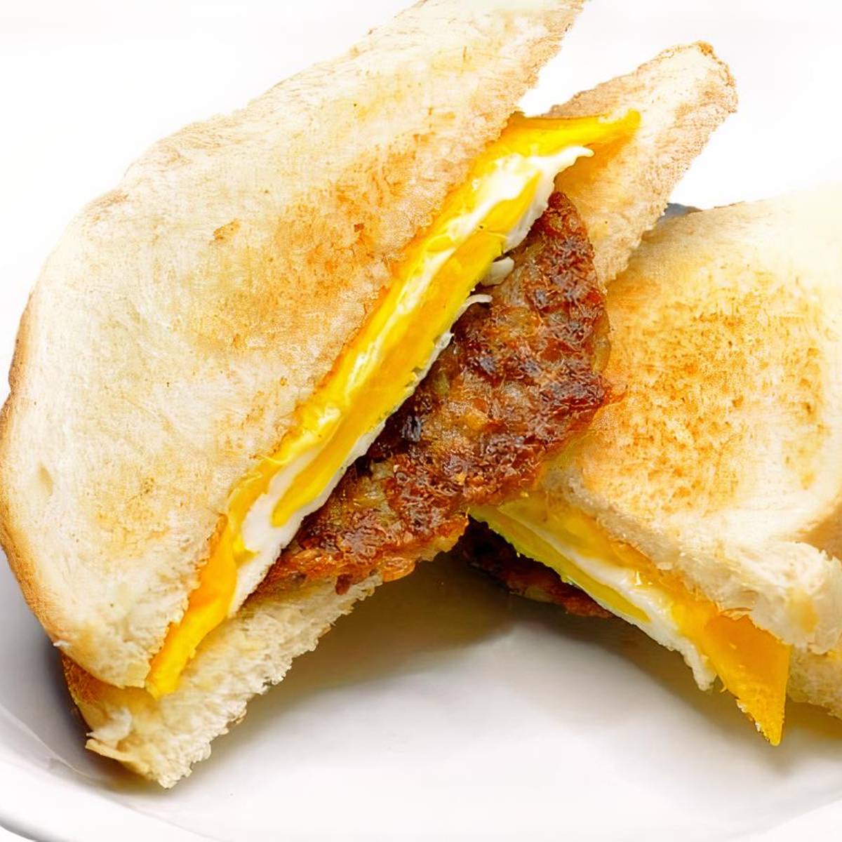 Goetta Egg & Cheese Sandwich