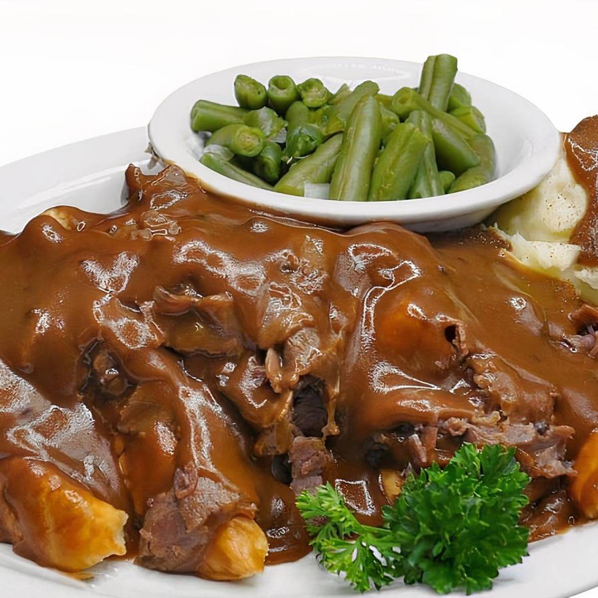 Open Face Roast Beef