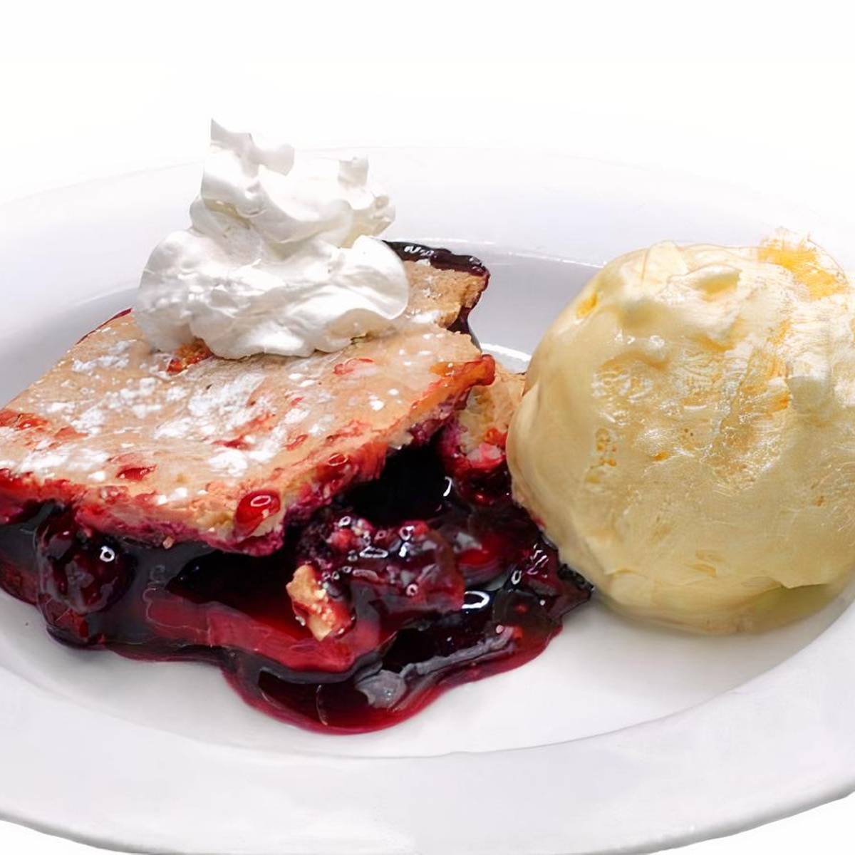 Whole Black Berry Cobbler